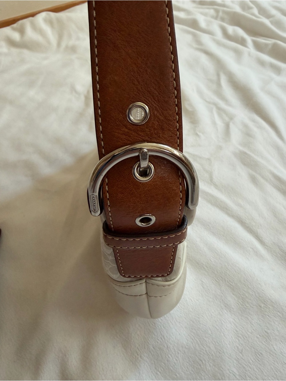 Coach Soho Signature Flap Shoulder Bag
Style No. 6818 - Picture 9 of 13